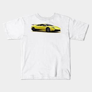 Aventador SV Cartoon Kids T-Shirt